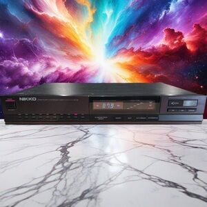 Vintage NIKKO Stereo Quartz Synthesized Tuner NT100 *Serviced* Very Rare